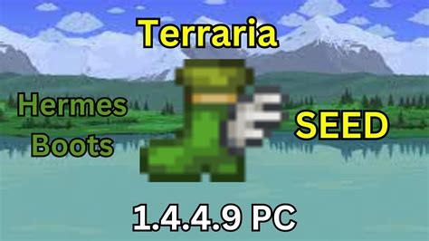 hermes boots terraria seed
